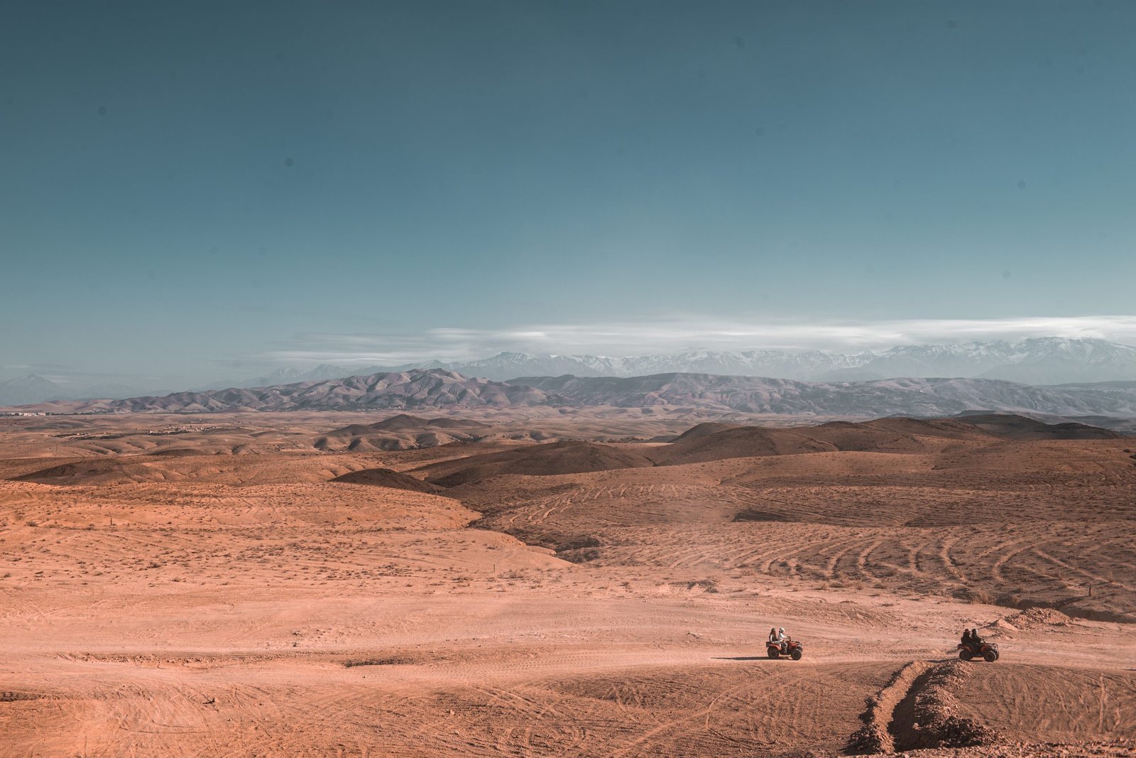 The Journey to Agafay Sahara Desert Morocco trip
