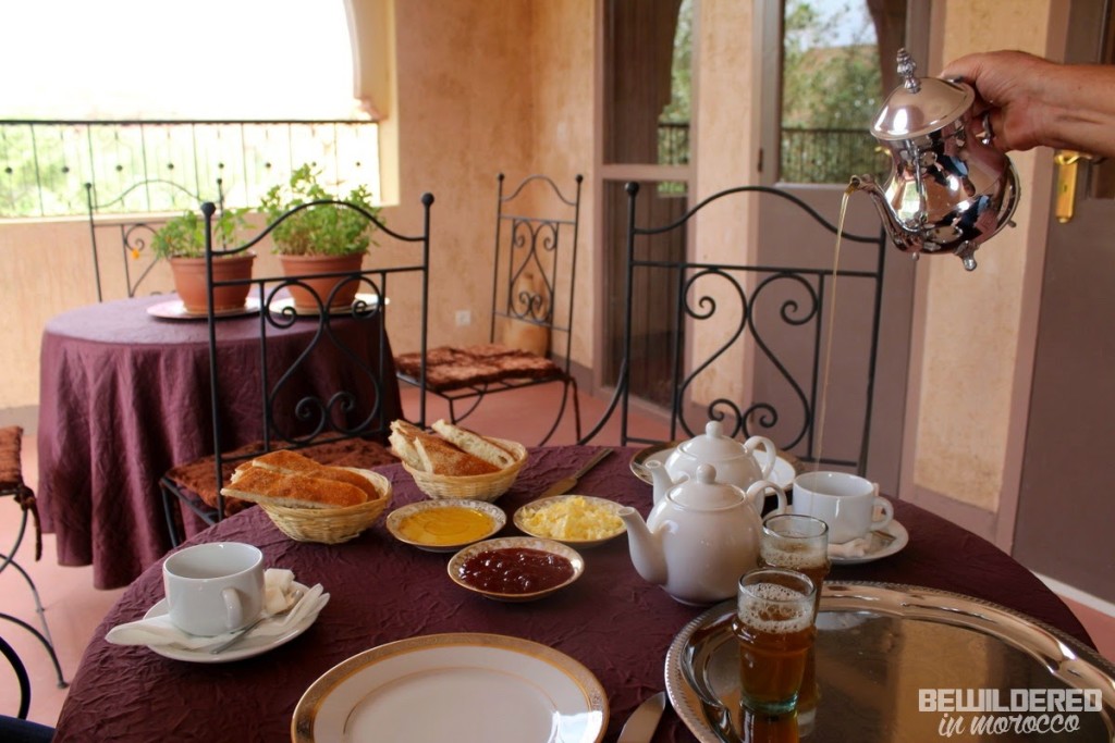 kasbah guest house eco auberge youth hostel interior berber bed design view peaceful mountains moroccan breakfast