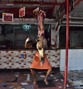 beheaded butcher rzeznik maroko morocco marokko maroc camel tagine meat meat shop