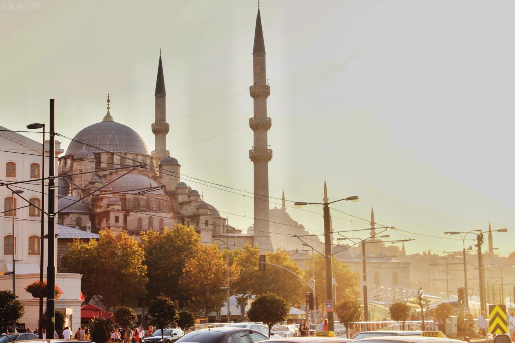 stambuł istanbul mosque meczet sunrise turkey turcja turkiye 