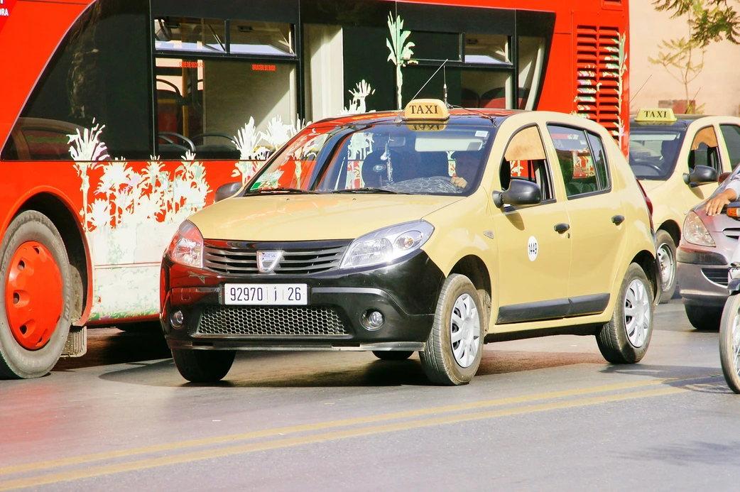 Petit taxi in Marrakech
