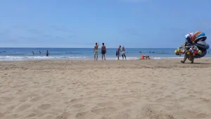 beach 25km from Agadir
